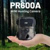 out1080 HD Mini Outdoor Hunting Camera With Night Mode For Wildlife Tracking And Home Security - ArmyGreen