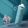 Mini Opvouwbare Siliconen Cup Draagbare Siliconen Telescopische Drinken Inklapbare Koffie Cup Multifunctionele Opvouwbare Silica - Green