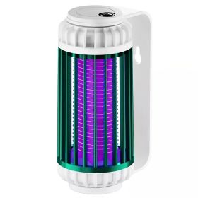 1pc Electric Rechargeable Photocatalytic Anti Mosquito Killer Lamp UV Bug Insect Trap Light Pest Control Repellent - Atrovirens - Recharge