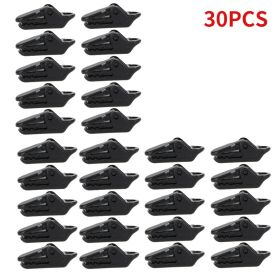 50pcs Heavy Duty Tent Snaps; Outdoor Clamps; Camping Accessories - 30pcs