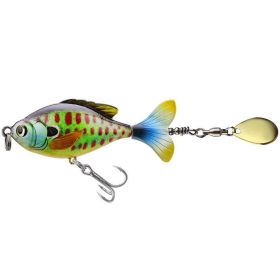 Fish Floating Pencil Propeller Tractor Luya Bait Simulation Hard Bait Wholesale - 01 color OPP bag - Small goldfish