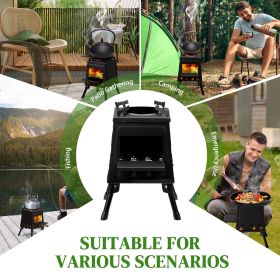 36*36*46.5cm wood camping stove - 1pcs