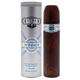 Cuba Winner by Cuba for Men - 3.3 oz EDT Spray