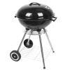 18 Inch Apple Charcoal Stove Enamel (Cover Furnace Body) White Side Wheel Diameter 15cm - Picture Shows