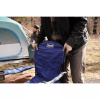uad Camping Outdoor Portable Camp Chair with Built-In Cooler - Blue - Blue