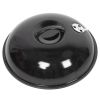 18 Inch Apple Charcoal Stove Enamel (Cover Furnace Body) White Side Wheel Diameter 15cm - as pic