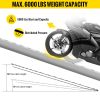 VEVOR 84x14 Inch Aluminum Ramps 6000LBS Capacity Car Trailer Truck ATV Ramps 1 Pair 2 Ramps - Default