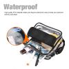 Clear Plastic Tote Bag Women Transparent Pvc Waterproof Crossbody Handbag Shoulder Bag Women Girl's Zip Purse Stadium Security - Black