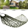 Mesh Rope Hammocks for Outside Sleeping Hammock Nylon Camping Hammock Large Weight Limit Swing Mesh Hammock - Vikrom