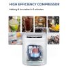 Household Mini Portable Countertop Ice Maker  - White - Ice Maker
