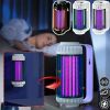 1pc Electric Rechargeable Photocatalytic Anti Mosquito Killer Lamp UV Bug Insect Trap Light Pest Control Repellent - Golden - Direct Plug