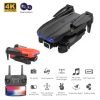 new K3 drone 4K HD dual camera foldable height keeps drone WiFi FPV 1080p real-time transmission RC Quadcopter toy PK sg906 pro - grey dual camera - C