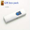 Touch Sensing USB Charging Lighter; Mini Electric Cigarette Lighter Arc Rechargeable USB Windproof Device; Gifts For Dad; Husband; Father's Day - Pear
