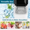 Home Portable Self-Clean Countertop Ice Maker  - White - Ice Maker