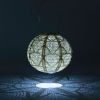 Allsop Home Garden 31771 Soji Stella Globe 8-In. Tyvek Solar Lantern (Pearl) - Allsop Home & Garden