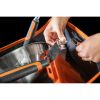 Cook and Carry Griddle Caddy for Griddle, Grill Tools - Orange+Black