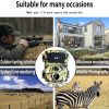 out1080 HD Mini Outdoor Hunting Camera With Night Mode For Wildlife Tracking And Home Security - ArmyGreen