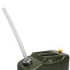 20L Standard Cold-rolled Plate Petrol Diesel Can Gasoline Bucket with Oil Pipe Army Green - Army Green