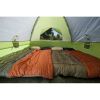 6 Person Yurt Camping Tent, 1 Room, Green - Green - metal and fabric