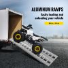 VEVOR 84x14 Inch Aluminum Ramps 6000LBS Capacity Car Trailer Truck ATV Ramps 1 Pair 2 Ramps - Default