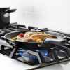 12pc Nonstick Aluminum Cookware Set with Prestige Tools - Black