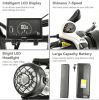 2000W 50 km/h LCD load 100kg climb 15¬∞ power range 90-100km LED (turn signal, taillight) - PSDP-2033Blue