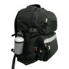 19 Inch Large Backpack with Water Bottle, Unisex. teen-adult - Black