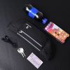 1pc Unisex Water Bottle Waist Bag; Multifunctional Elastic Phone Belt Bag; Fitness Training Equipment For Outdoor Sports Running - Black