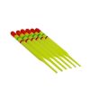 15pcs Fishing Lure Floats Set; Combination Fishing Accessories; Assorted Sizes - 15pcs/pack(blue)