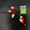 15pcs Fishing Lure Floats Set; Combination Fishing Accessories; Assorted Sizes - 15pcs/pack(blue)