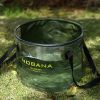 Outdoor Folding Bucket Camping Car Portable Bucket - Khaki - 20L