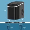 Household Mini Portable Countertop Ice Maker  - Black - Ice Maker