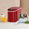 Household Mini Portable Countertop Ice Maker  - Red - Ice Maker