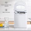 Household Mini Portable Countertop Ice Maker  - White - Ice Maker