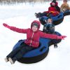 80" 2-Person Inflatable Snow Sled for Kids and Adults - Blue