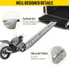 VEVOR 84x14 Inch Aluminum Ramps 6000LBS Capacity Car Trailer Truck ATV Ramps 1 Pair 2 Ramps - Default
