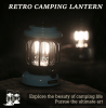 Retro camping lighting home lighting, gardening lighting 200-350 lm camping marker 5000 mAh color temperature 2700k-6500k - PSLX-999