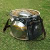 Outdoor Folding Bucket Camping Car Portable Bucket - Khaki - 30L