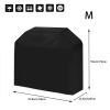 BBQ Grill Barbeque Cover Anti-Dust Waterproof Weber Heavy Duty Charbroil BBQ Cover Outdoor Rain Protective Barbecue Cover - XL