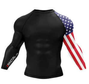XM AMERICAN WARRIOR - Longsleeve And Shortsleeve - XMARTIAL (Option: S-LongSleeves)